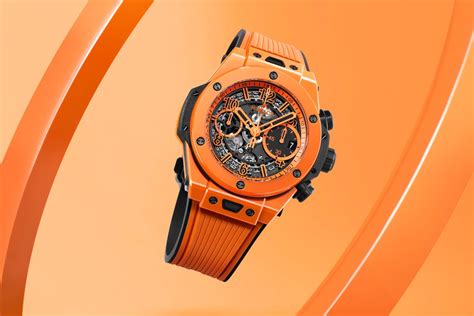 hublot orange ceramic|hublot ceramic watches.